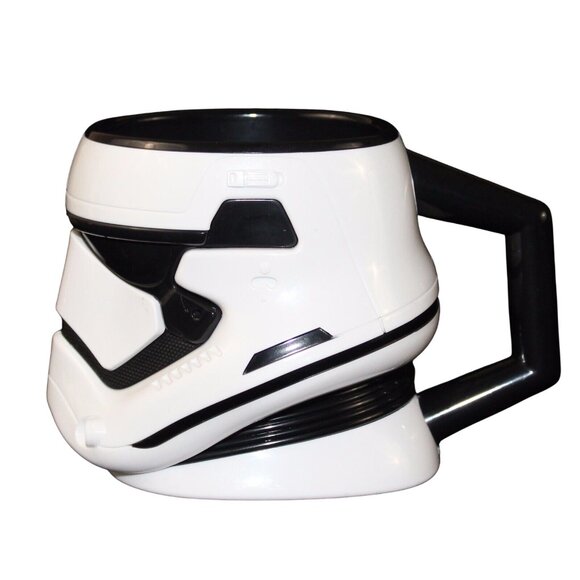 VTG Disney Store Star Wars Movie Storm Trooper Plastic Collectible Cup Mug - Picture 5 of 9